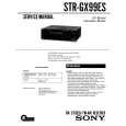 SONY STR-GX99ES Manual de Servicio