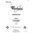 WHIRLPOOL EL13PCXMWR0 Catálogo de piezas
