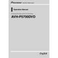 PIONEER AVH-P5700DVD Manual de Usuario