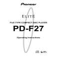 PIONEER PD-F27/KU/CA Manual de Usuario