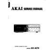 AKAI HXM7R Manual de Servicio