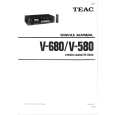 TEAC V-580 Manual de Servicio