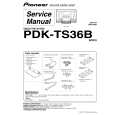 PIONEER PDK-TS36B/S/WL5 Manual de Servicio