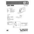 SONY SRF-FM1 Manual de Servicio