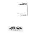 ARTHUR MARTIN ELECTROLUX CV6068-1 Manual de Usuario