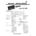 SHARP PC-1262 Manual de Servicio