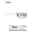 ROLAND S-770 Manual de Usuario