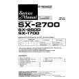 PIONEER SX-1700 Manual de Servicio