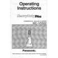 PANASONIC MCV5502 Manual de Usuario