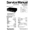 TECHNICS RSB965 Manual de Servicio