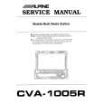 ALPINE CVA1005R Manual de Servicio