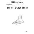 ELECTROLUX EFC921 Manual de Usuario