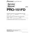 PIONEER PRO-151FD/KUCXC Manual de Servicio