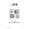 ZANUSSI ZK661X Manual de Usuario