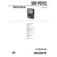 SONY SRFPSY03 Manual de Servicio