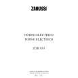 ZANUSSI ZOB891X Manual de Usuario