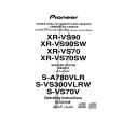 PIONEER XR-VS70 Manual de Usuario