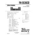 SONY FH-E636CD Manual de Servicio