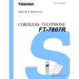 TOSHIBA FT7807R Manual de Servicio