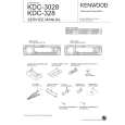SONY KDC-3028 Manual de Servicio