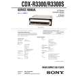 SONY CDX-R3300 Manual de Servicio