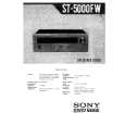 SONY ST-5000FW Manual de Servicio