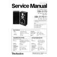 TECHNICS SB-3170 Manual de Servicio