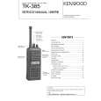 KENWOOD TK385 Manual de Servicio