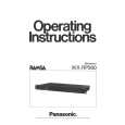PANASONIC WXRP900 Manual de Usuario