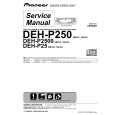 PIONEER DEH-P2500XM Manual de Servicio