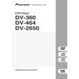 PIONEER DV-2650-S/WVXU Manual de Usuario