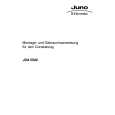 JUNO-ELECTROLUX JDA5540-E Manual de Usuario
