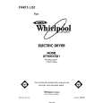 WHIRLPOOL LE7800XSW1 Catálogo de piezas