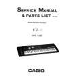 CASIO FZ-1 Manual de Servicio