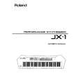 ROLAND JX-1 Manual de Usuario