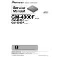 GM-4000F/XR/EW GM-4000F/XR/EW