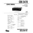 SONY CDX-5470 Manual de Servicio
