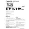 PIONEER S-HTD540/XTW/UC Manual de Servicio