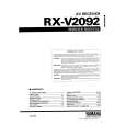 YAMAHA RX-V2092 Manual de Servicio