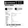 HITACHI SR-503 Manual de Servicio