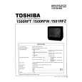 TOSHIBA 1500RFW Manual de Servicio