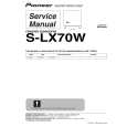 PIONEER S-LX70W/KUCXTW Manual de Servicio