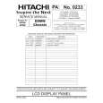 HITACHI D8MW CHASSIS Manual de Servicio