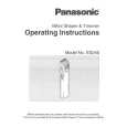 PANASONIC ES246P Manual de Usuario