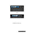 SAMSON VHF TD SERIES Manual de Usuario