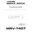 ALPINE MRV-T407 Manual de Servicio