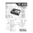 SONY TC-161SD Manual de Servicio