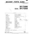 SHARP SF-7350 Catálogo de piezas