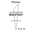 PIONEER DV-F727/KC Manual de Usuario