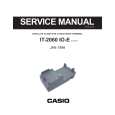 CASIO IT-2060 Manual de Servicio